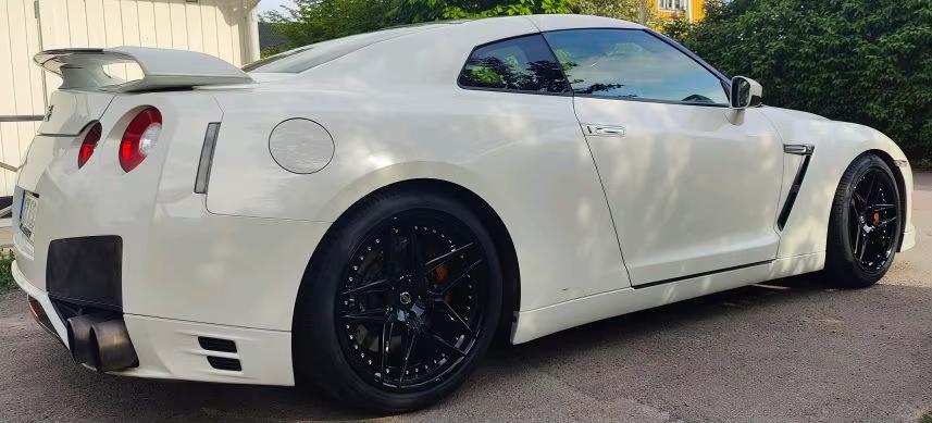 Jantes forgées sur-mesure Onyx Forged montées sur la Nissan GT-R (R35) de Maxime